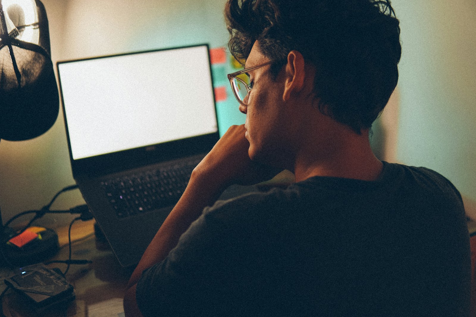 A Fibernatic developer working on a custom web application